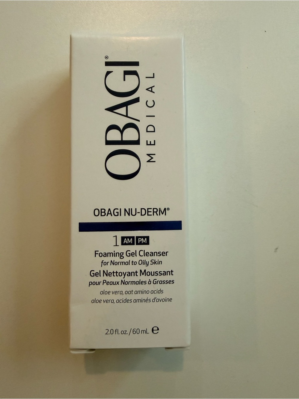 Obagi Nu-Derm Foaming Gel Cleanser NWT